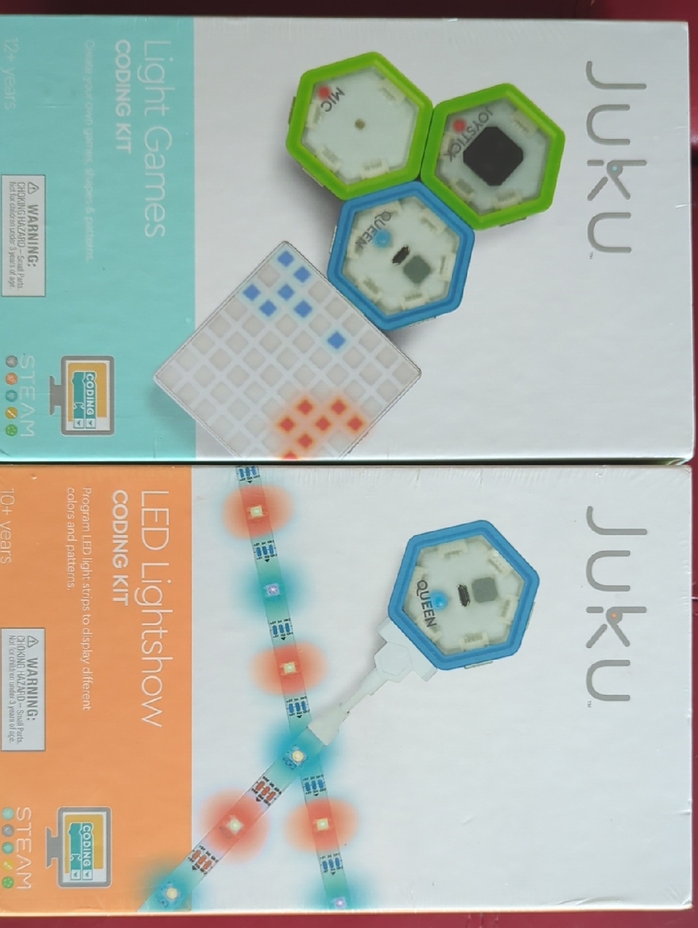 2 -Juku LED Light Games & Lightshow Coding Kit